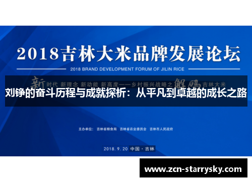 刘铮的奋斗历程与成就探析：从平凡到卓越的成长之路